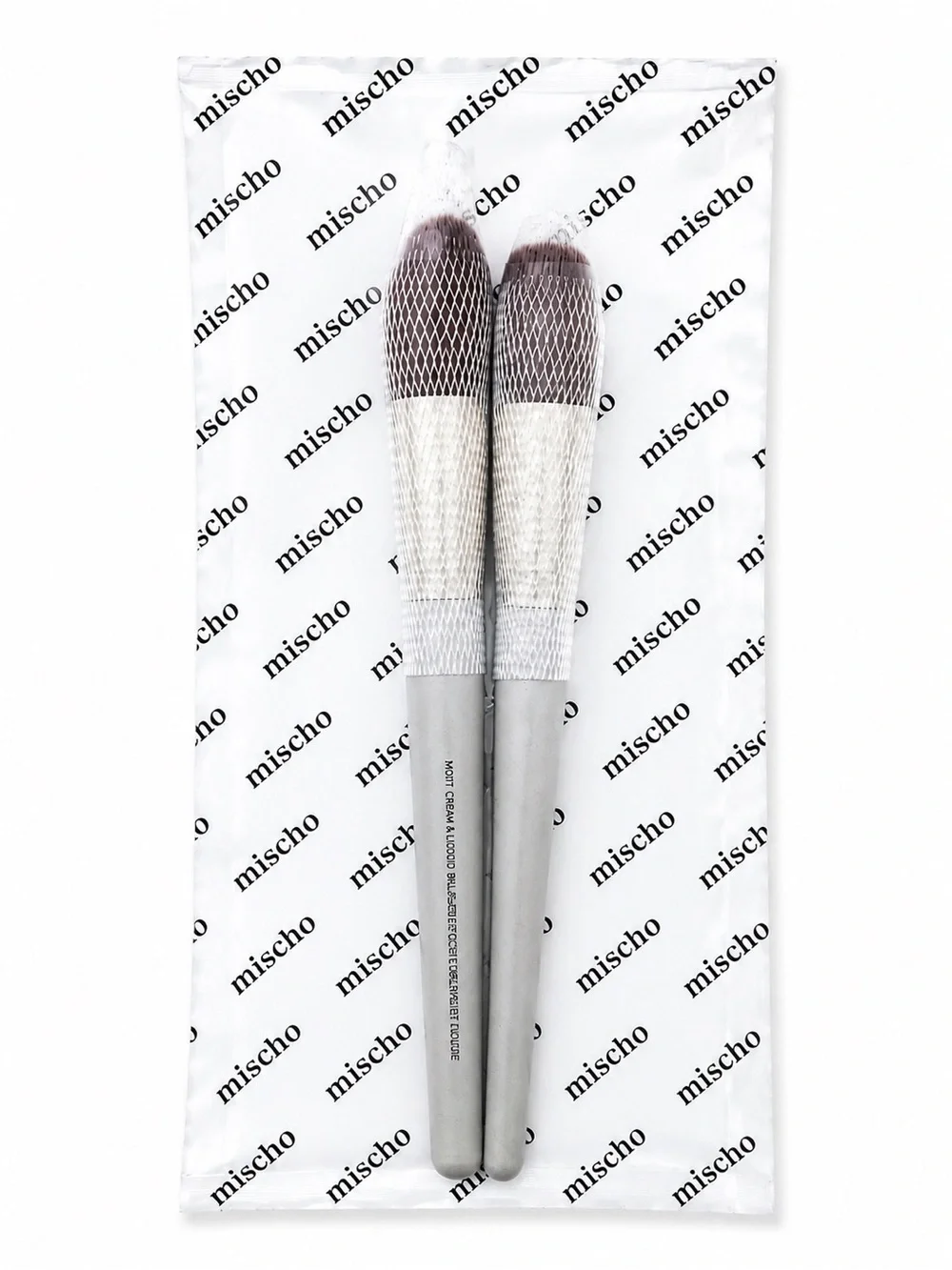 Mischo M100 & M101 Blush Makeup Brush Set of 2 Powder Cream Liquid New